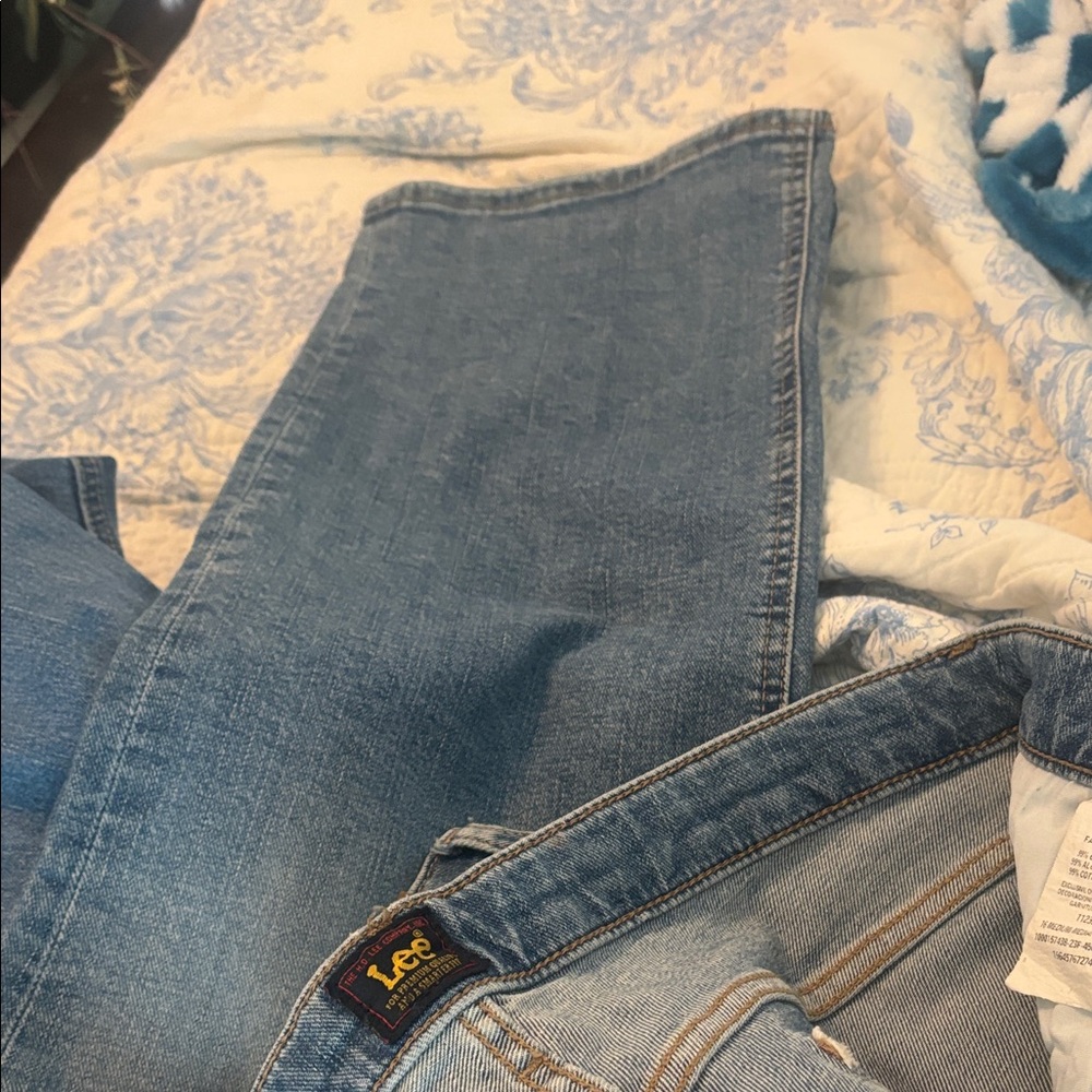 Lee Women's Light Blue Flare Jeans